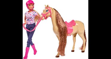 Simba - Steffi Love - Riding Trip - Pop met Paard - Paardrijden - 29 cm - vanaf 3 jaar