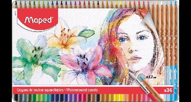 Maped kleurpotloden Artist - aquarel - bliketui x36