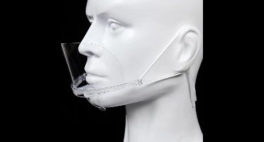 10 Hygiëne gelaatsschermen voor PMU artiest, schoonheidsspecialiste of horeca/voedselbereiding (per stuk verpakt) - 10 stuks!