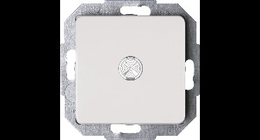 KOPP Milano drukschakelaar - pulsschakelaar - Inbouw - Controlelamp - Wit