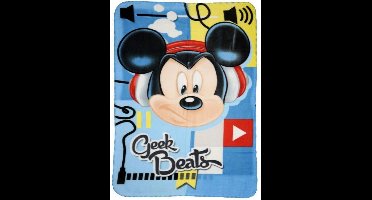 Plaid Mickey Mouse Geek Beats 100x140