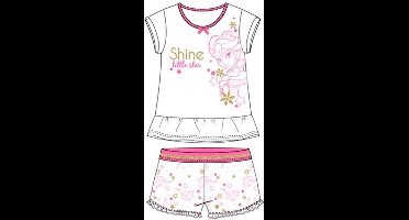 Frozen - Pyjama / Shortama - Wit - Maat 128