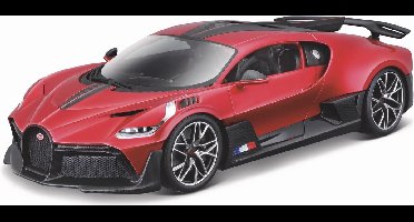 Bburago Bugatti DIVO 2019 rood metalic schaalmodel 1:18