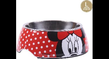 MINNIE MOUSE - Dieren Drink/Voer Bak - Maat L (760ML - 22CM)