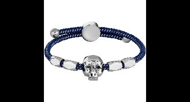 Police heren Armband Konso kunststof, metaal One Size Blauw 32012829