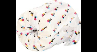 FLWR - Printetiket / S0904980 / 10-pack / Wit - Geschikt voor Dymo