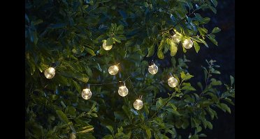 RTM Lighting Solar prikkabel 180cm met 10 lampjes -Warm Wit -Tuinverlichting