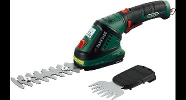 PARKSIDE® Accu-gras-/struikschaar - Accu: 4 V, 2,0 Ah -  2-in-1: voor perfecte gazonranden en getrimde struiken