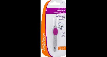 Sally Hansen - 81035 Comfort Grip Slant Tip Tweezer Tweezers with slanted tip and comfortable grip -