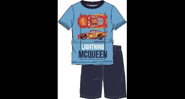 Disney Cars Pyjama met korte mouw -  blauw - Maat 116