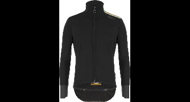 Santini Fietsjack Lange mouwen Zwart Heren - Official Uci Rainbow Vega Xtreme Jacket Black - M