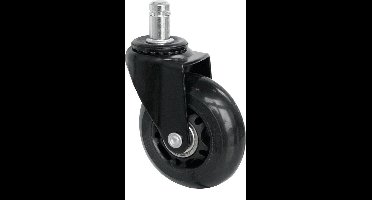 IVOL Skate wieltjes voor bureaustoel - Set van 5 stuks - diameter pin 11mm