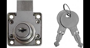16mm schuifslot - 2 posities