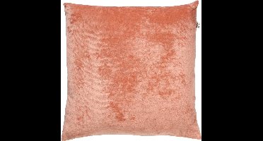 Dutch Decor SKY - Kussenhoes velvet 45x45 cm - Muted Clay - roze - met rits - zonder binnenkussen