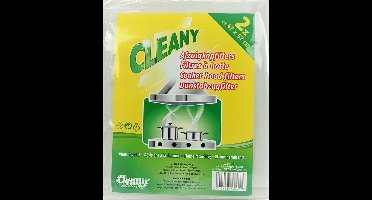 Cleany universeel afzuigkapfilter - dampkap afzuigkap filter 2x  47 x 57 cm