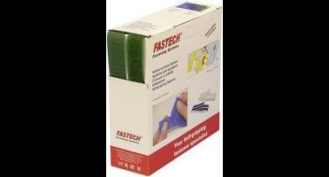 FASTECH® B25-STD033510 Klittenband Om op te naaien Haak- en lusdeel (l x b) 10 m x 25 mm Groen 10 m