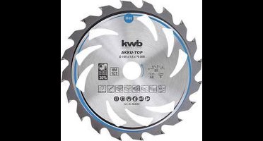 kwb 584554 Hardmetaal-cirkelzaagblad 160 x 20 x 1.0 mm Aantal tanden: 20 1 stuk(s)