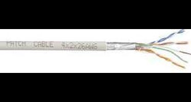 TRU COMPONENTS Netwerkkabel CAT 6 SF/UTP 4 x 2 x 0.27 mm² Wit 25 m