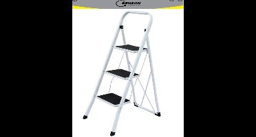 Relaxwonen - Huishoudtrap - keukentrap met 3 treden Grijs