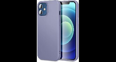 ESR Cloud Siliconen Backcase Hoesje iPhone 12 Mini - Paars