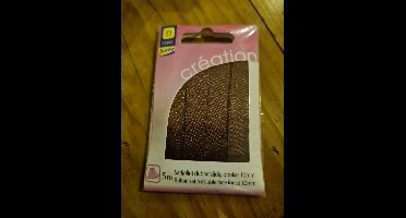 5m satijnlint dubbelzijdig donker 10mm Sorbo