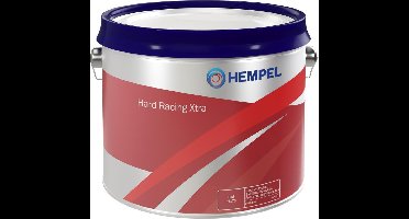 HEMPEL® Hard Racing Xtra 7666C Grey 12400 - Koperhoudende Antifouling - Zout - Zoet - BRAK water - zeer geschikt voor speedboten