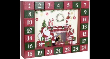 Adventkalender Open Haard met Leds