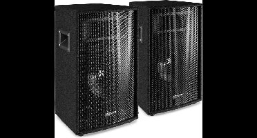 Speakers - Vonyx SL12 speakerset - Set van twee passieve 12'' luidsprekers - 1200W maximaal (set)
