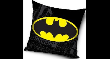 Batman Kussensloop met rits - 40 x 40 cm - Polyester