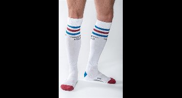 Mister B - Urban Gym Sokken - Met zakje - Wit - Maat 38-41