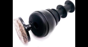 Quickclick viltglijder holle poot - 13mm - Voor parket, laminaat & steen - 24 stuks