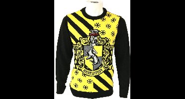 Harry Potter - Hufflepuff gebreide foute kerst trui