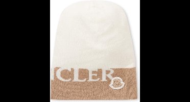 Moncler Muts in kasjmierblend met logo - One size