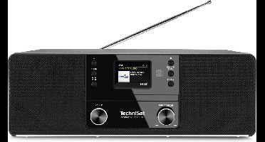 Technisat Digitradio 370 CD IR, DAB+, FM, internetradio en CD - zwart