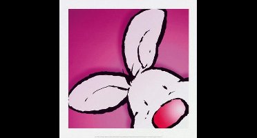 Kunstdruk Jean Paul Courtsey - Rabbit 30x30cm