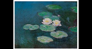 Kunstdruk Claude Monet - Seerosen 71x56cm