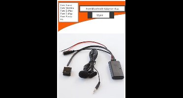 Bluetooth Adapter voor Ford – Muziek Streamen & Bellen | Focus, Fiesta, C-Max, S-Max, Mondeo, Galaxy