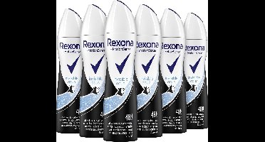 Rexona Invisible Aqua Deodorant - 6 x 150 ml - Voordeelverpakking