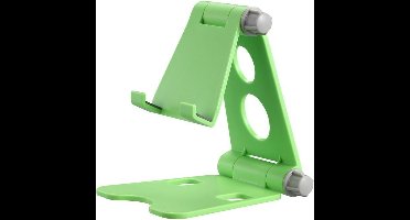 Tablet Houder Opvouwbaar/Inklapbaar - Telefoon, iPhone & iPad Standaard voor Bureau of Tafel - Groen