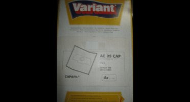 Variant stofzuigerzakken 4 stuks | AEG gr11 gr13 capafil AE09cap vampyr hanseatic privileg singer