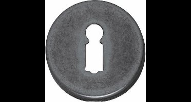 Intersteel Rozet sleutelgat oud grijs