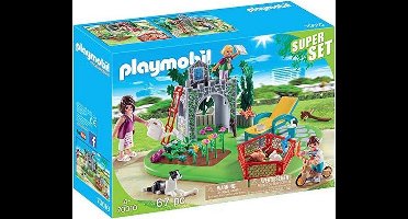 PLAYMOBIL  SuperSet Familietuin - 70010