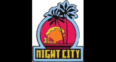 Cyberpunk 2077 - Night City Embleem Magneet