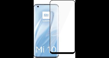 Screenprotector geschikt voor Xiaomi Mi 10 - Glas Screen Protector Full Screen