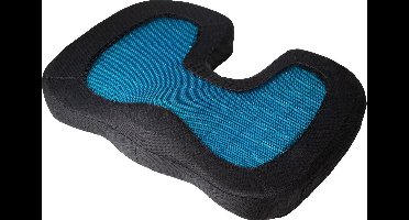 Technaxx Lifenaxx LX-014 Zitkussen met Gel vulling zwart/blauw