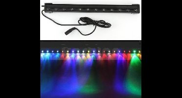 Aquarium LED met luchtgordijn RGB 31cm - OP=OP