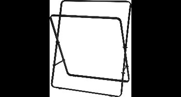 Relaxwonen - Handdoekenrek  - Badkamer - Metaal - Zwart - Handdoek