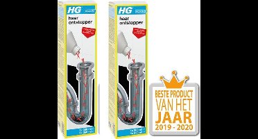 HG Haarontstopper - 450 ml - 2 Stuks !