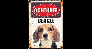 Plenty Gifts Waakbord Hond Beagle 21 X 14,8 Cm Bruin (de)