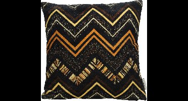 Wants&Needs Sierkussen Tribal Velvet Bruin 45 X 45
